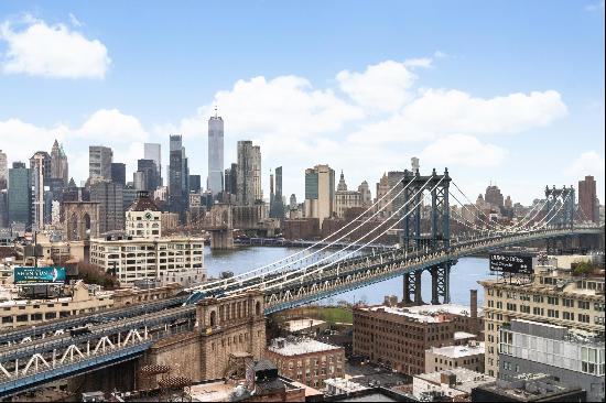 Welcome to Penthouse 20E at 180 Front Street. Centrally located in downtown Dumbo, this