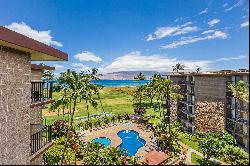 Ocean view penthouse along white sandy beach