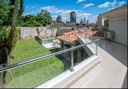 Contemporary-style residence in the Las Lomas neighborhood.