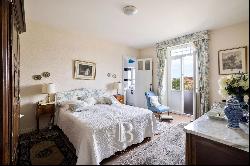 BIARRITZ PARC D'HIVER, APARTMENT WITH GARDEN, BALCONY AND GARAGE AND CELLAR