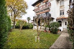 BIARRITZ PARC D'HIVER, APARTMENT WITH GARDEN, BALCONY AND GARAGE AND CELLAR