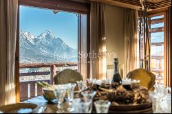 Iconic panoramic villa in Cortina d'Ampezzo