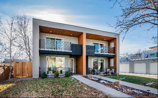 Stunning Modern Duplex in Desirable Sloan's Lake!