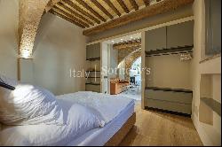 Restored apartment in the centre of San Quirico d'Orcia