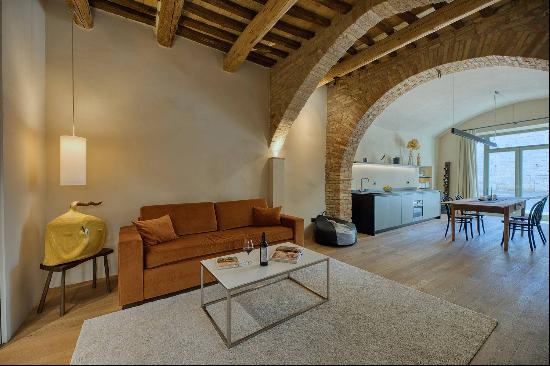 Restored apartment in the centre of San Quirico d'Orcia