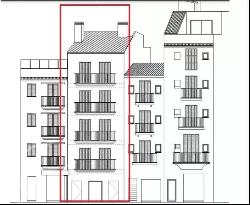 Investment Building for Four Apartments & Commerical Area