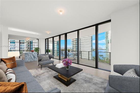 Never lived in, brand new, spectacular corner two bedroom residence at Five Park Miami Bea