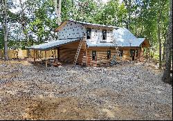 Custom Built Log Home that Offers All the Joys of Mountain Living