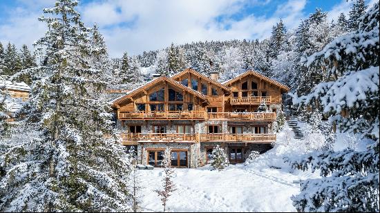 Chalet Crystal - New 900 sqm ski in/ski out chalet on Meribel Route des chalets