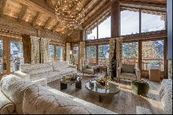 Chalet Crystal - New 900 sqm ski in/ski out chalet on Meribel Route des chalets