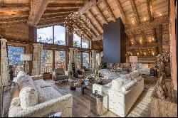 Chalet Crystal - New 900 sqm ski in/ski out chalet on Meribel Route des chalets