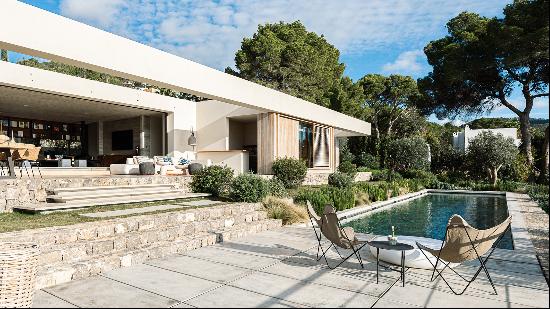 Modern 5-Bedroom Villa for Sale in Ibiza with Es Vedra and Sunset Views