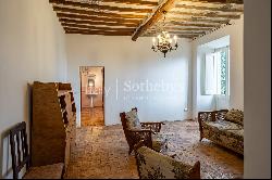 Historic farmhouses in the Italian Countryside near Orvieto