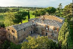 Historic farmhouses in the Italian Countryside near Orvieto