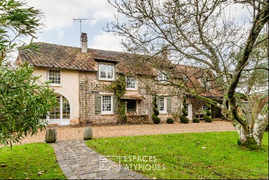 beautifully restored old farmhouse