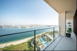 Furnished Rare Corner Apartment with Exceptional Panoramic Views