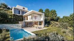 Luxury 4-Level Villa with Panoramic Sea Views in Raco Galeno, Be, Benissa 03720