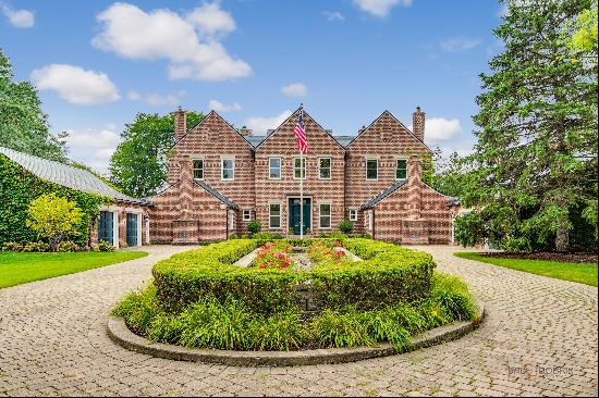 Magnificent Brick Manor Home