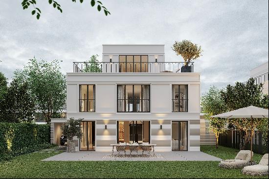 New build in a top location: Exquisite family villa over 381 m² with high-class aesthetics