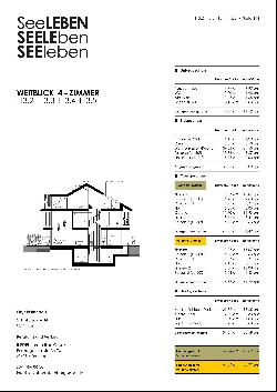 Neubau: Modernes Mittelhaus mit Seeblick und Add-ons