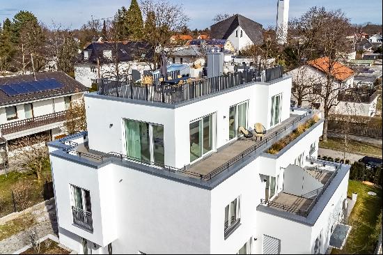 New construction/first occupancy: Exquisite penthouse maisonette with rooftop