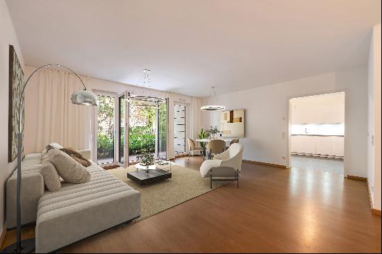 Modern, ready-to-occupy 2-room city apartment in a highly sought-after, central location