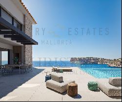 Modern mediterranean new build villa with sea view in Port Andratx