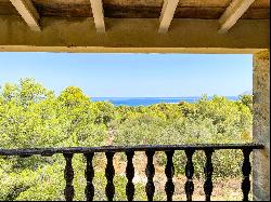 Large Mallorca Finca with sea view in secluded location with beach access