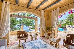 Mediterranean villa in Puerto Andratx with amazing sea view and guest house in Mallorca