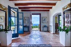 Mediterranean villa in Puerto Andratx with amazing sea view and guest house in Mallorca