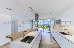 Large contemporary new build villa in Sol de Mallorca with sea views and large garden