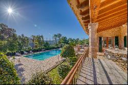 Prestigious finca in Pollensa with partial sea views