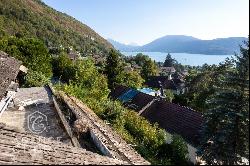 Annecy le Vieux, designer home with  superb lake view