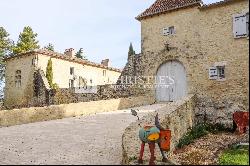 Château & guardian cottage, with pool and jacuzzi, set within well managed gardens