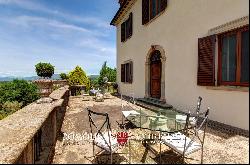 MANOR VILLA WITH VIEW OVER THE HISTORIC CENTRE FOR SALE, AREZZO