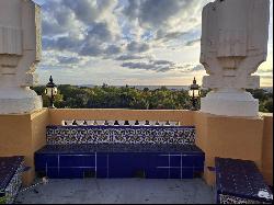 Penthouse with spectacular views of El Retiro Park in the Ibiza district, Madrid