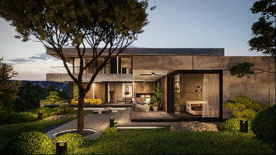 Modern single-family house in a newly built complex RUHomes Botanic Garden