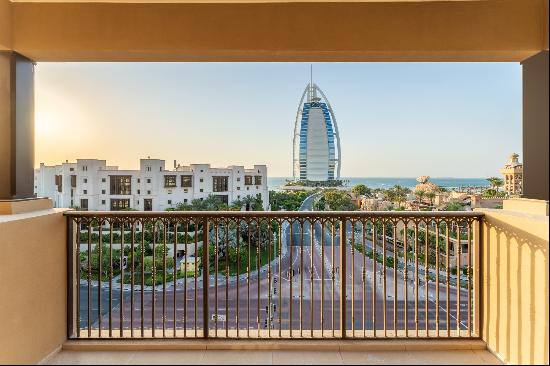 Stylish Apartment with Burj Al Arab View