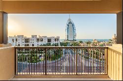 Stylish Apartment with Burj Al Arab View