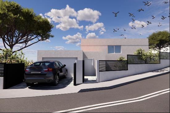 New construction of a single-family house between Llanca and Port de la Selva