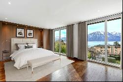 Luxurious duplex penthouse with 360° panoramic view in Montreux