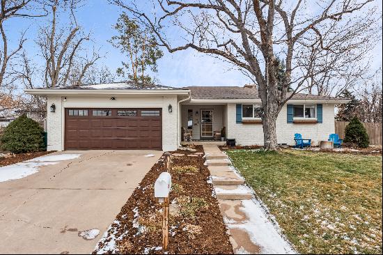 stunning, fully renovated ranch-style home on a large corner lot