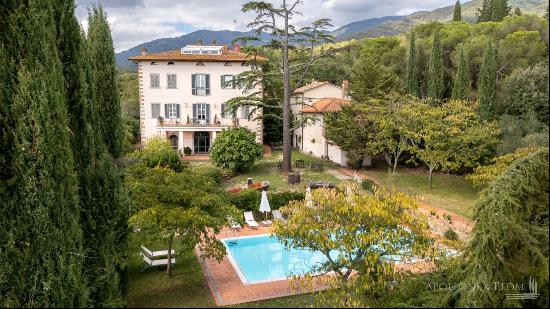 Period villa with garden and pool in Valdarno, Arezzo - Toscana