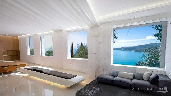 Contemporary sea view villa to be tailored in Zoagli - Liguria