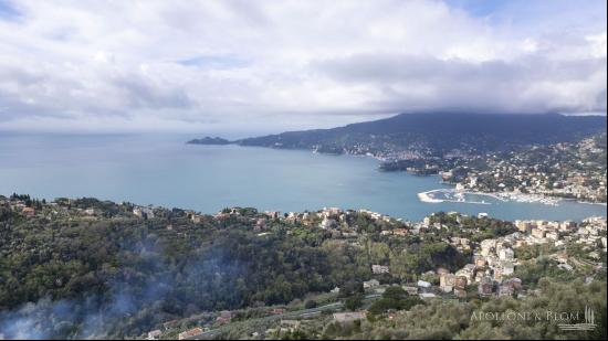 Sea view villa to be tailored, Zoagli - Liguria