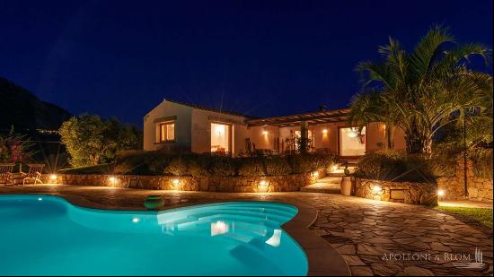 Villa Stazzo with pool and sea view, Rudalza, Porto Cervo - Sardinia