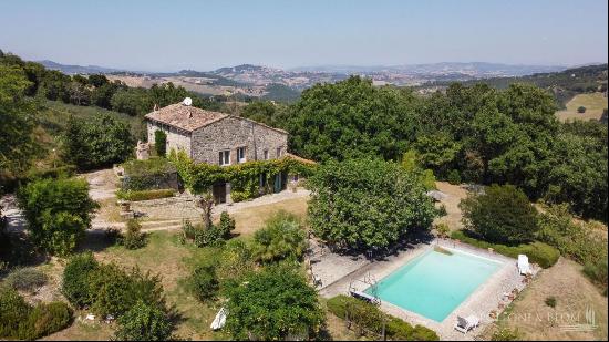 Casale I Chiari with panoramic pool, Todi, Perugia - Umbria