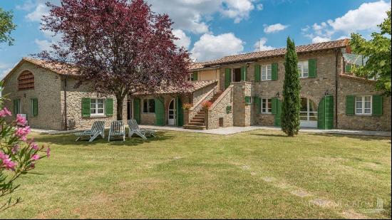 La Bellezza Country House with pool, Cortona, Arezzo - Tuscany