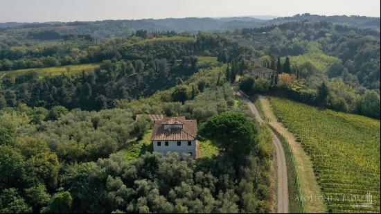 Casale Vico with pool and solar panels, Palaia, Pisa - Toscana