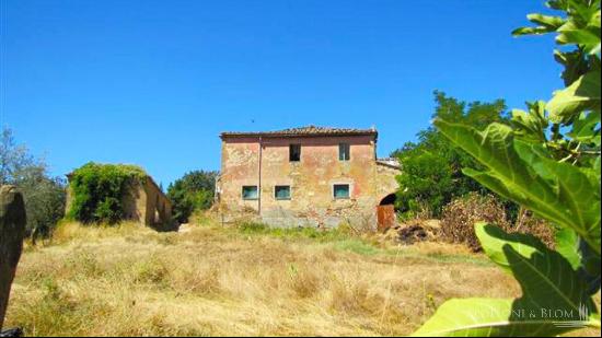 Derelict Farmhouse The Rustic Arches, Montepulciano, Siena - Tuscany